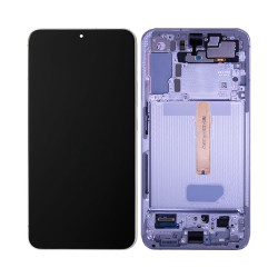 Touch+Display+Frame Samsung Galaxy S22 Plus/S906 Service White Cream